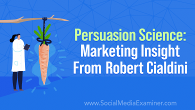 Photo of Persuasion Science: Marketing Insight From Robert Cialdini