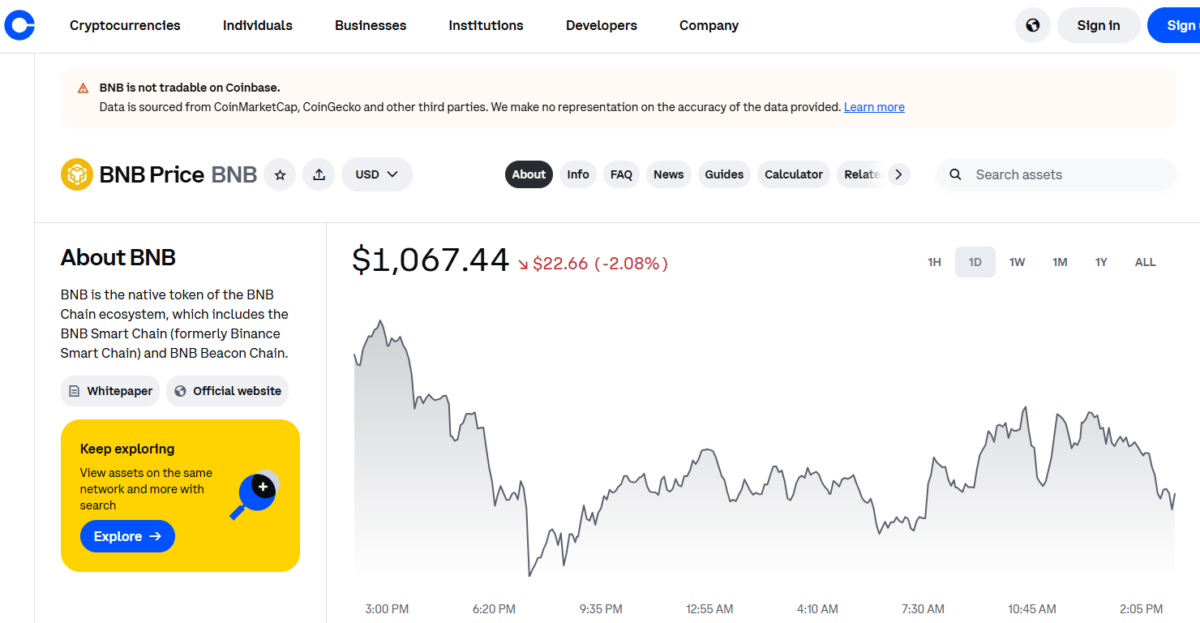 Coinbase’s Bold Move to List Binance’s BNB Sparks Unprecedented Shakeup in Crypto World