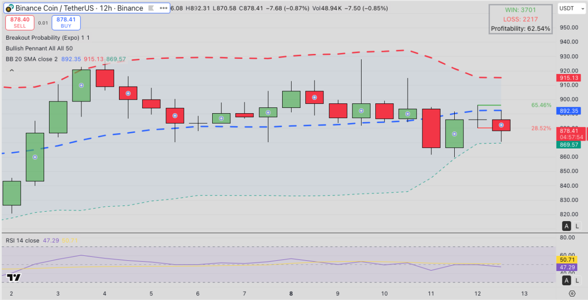 BNB Price Stagnates Under $900 Amid Mysterious Zerobase Hack Wiping Out BNBChain's Transaction History