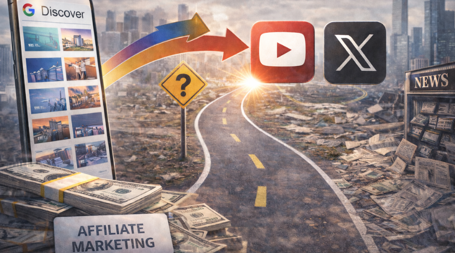 Google Discover’s Bold Move to YouTube and X: What It Means for Affiliates Left in the Dust