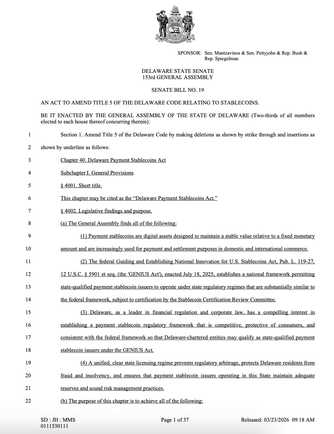 Delaware’s Bold Move to Regulate Stablecoins Could Reshape the Future of Digital Finance—What You Need to Know