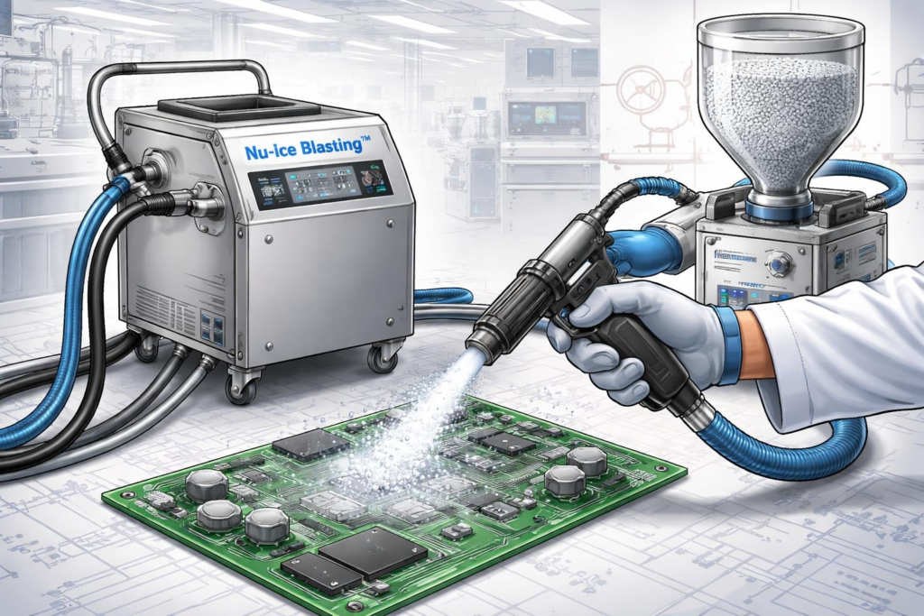 Unlocking the Secret to Spotless Circuit Boards: How Dry Ice is Revolutionizing Flux Removal