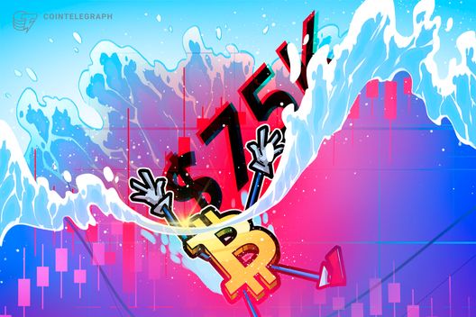 Bitcoin Plummets to $75K Amid Mysterious Hormuz Closure—Is Oil the Hidden Culprit?