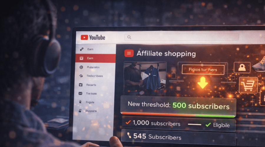 YouTube's Shocking Affiliate Shift: Why Dropping the Subscriber Bar to 500 Could Change Everything for Creators