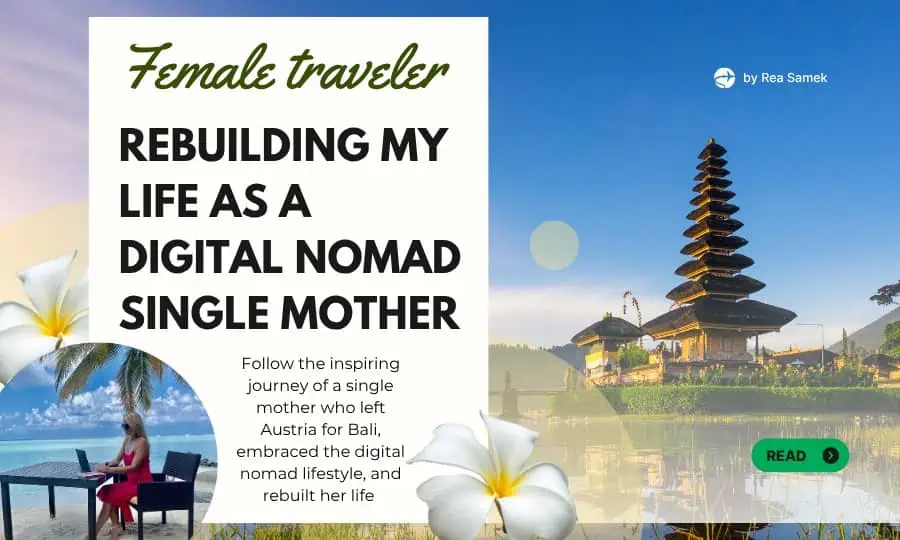 How I Escaped a Conventional Life in Austria to Thrive as a Digital Nomad Single Mom in Bali