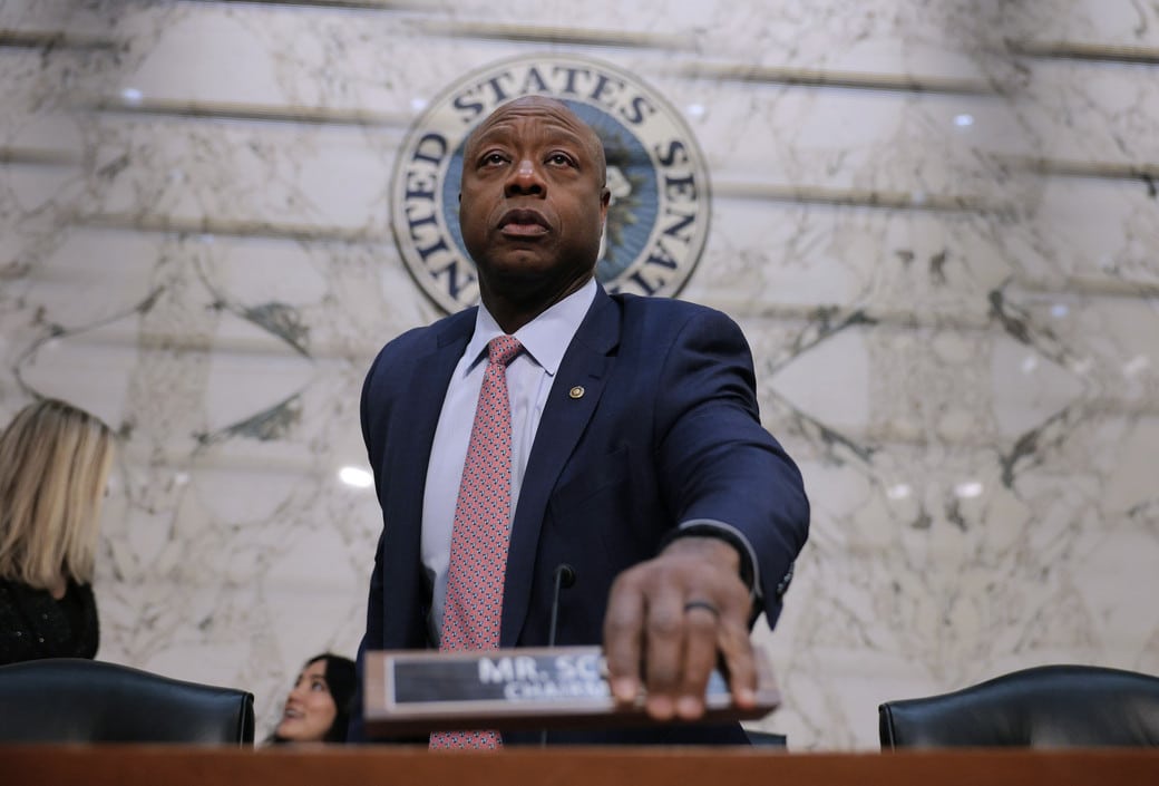 Senator Tim Scott's Surprise Move Ignites Tension: Senate Floor Vote on Clarity Act Looms