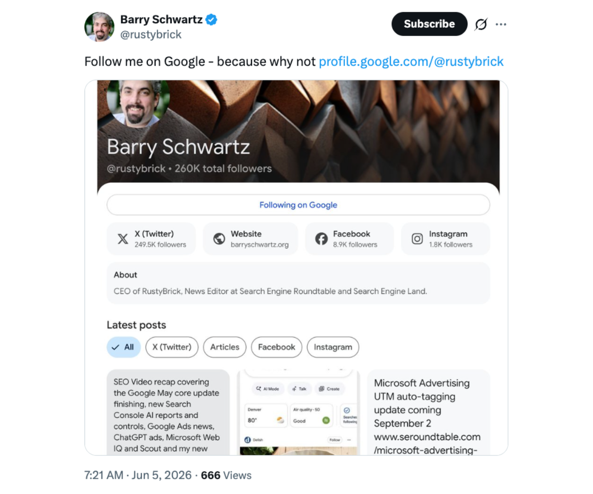 Google Unveils Search Profiles: A Game-Changer for Publishers and Creators You Can't Afford to Miss