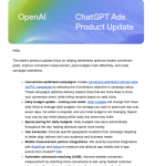 ChatGPT Ads Unveils Game-Changing Features That Could Transform Your Campaign Strategy Overnight