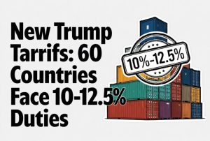 Shockwaves Across Global Markets: Trump Slaps Unexpected Tariffs on 60 Nations, Upending Trade Dynamics!