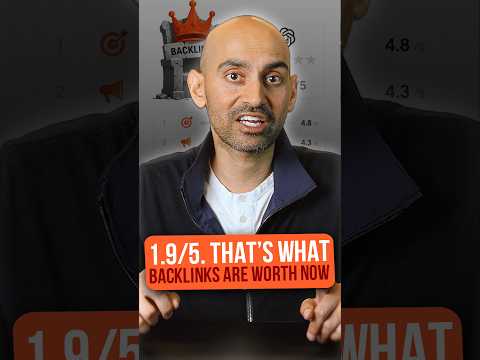 Backlinks Scored 1.9 Out of 5 #shorts