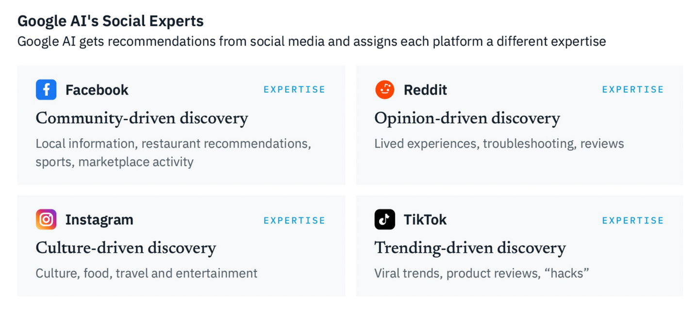 Inside Google AIO’s Secret Strategy Leveraging Facebook, Instagram & TikTok from 300 Million US Searches Revealed!