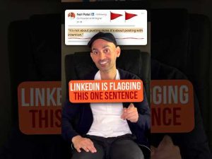 LinkedIn Hiding Your AI Posts? Try This #shorts