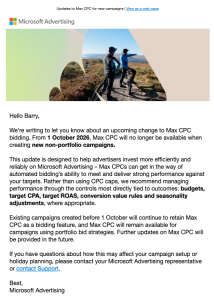 Microsoft Advertising Drops Max CPC: What This Bold Move Means for Your Campaigns Revealed!