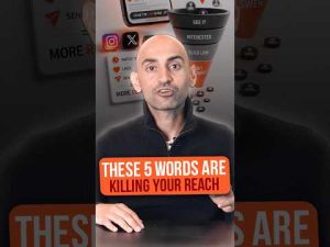 These 3 Words Are Quietly Killing Your Reach #shorts