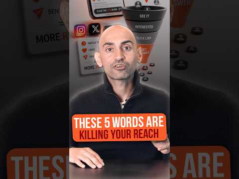 These 3 Words Are Quietly Killing Your Reach #shorts