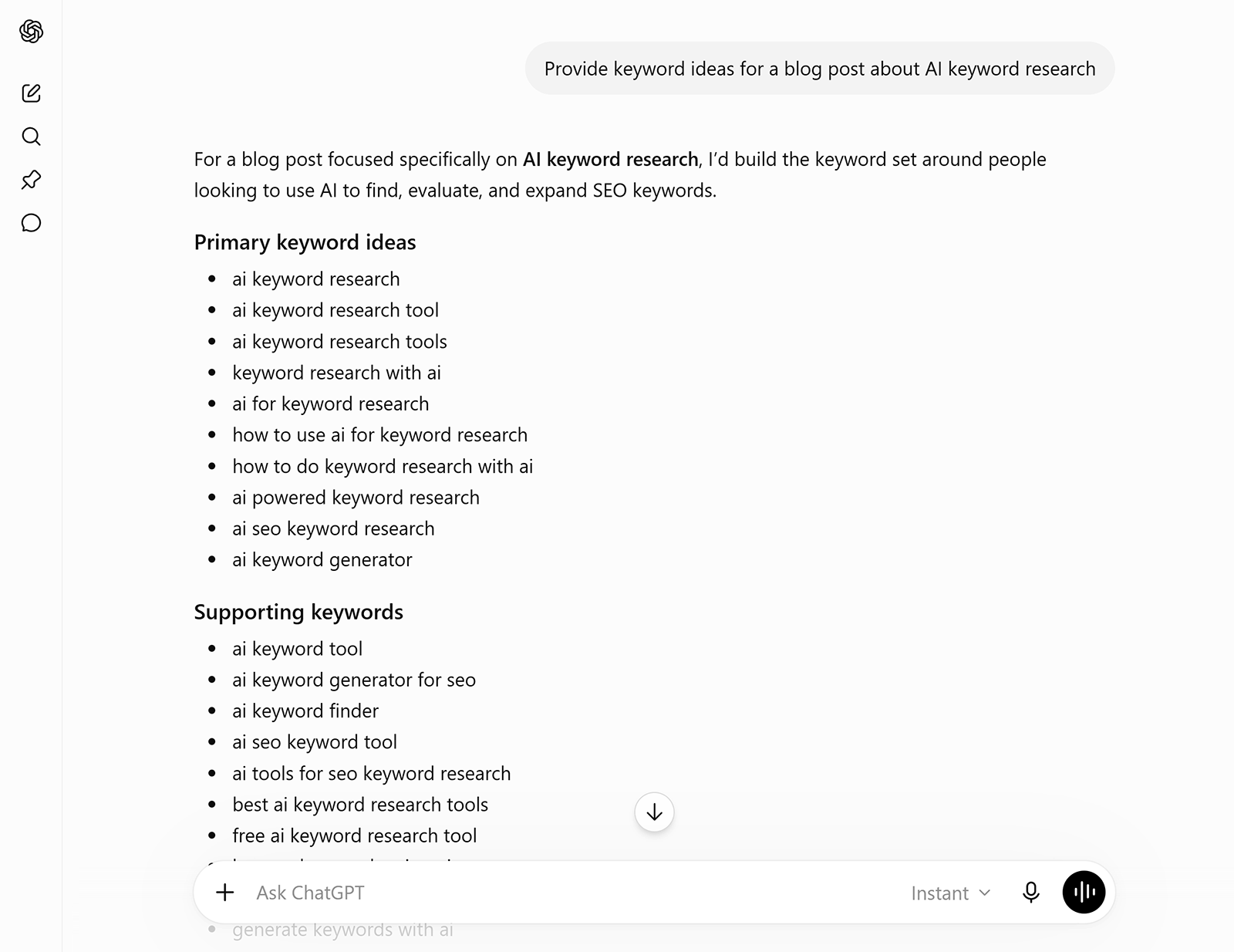Unlock Hidden SEO Goldmines: How Free AI Chatbots Are Revolutionizing Keyword Research