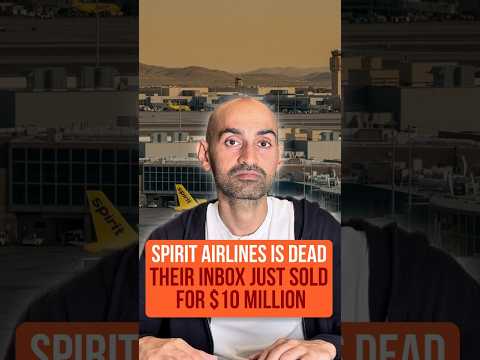 $10M for a Bankrupt Airline's Inbox? #shorts