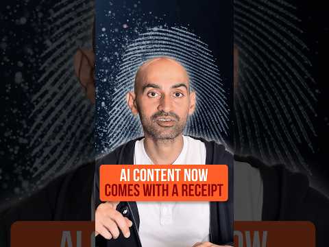 Your AI Content Has a Secret Watermark Now #shorts