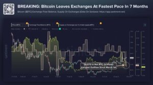 Claude AI Uncovers Shocking Bitcoin Move as 24,000 BTC Disappear from Exchanges—What’s Next?