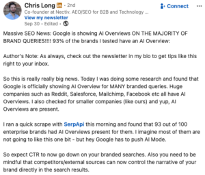How AI Overviews Are Quietly Transforming Your Biggest Brand Searches—And What It Means for You