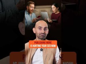 More Content Is Killing Your Rankings