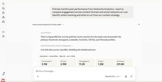 Unlock the Secret to Effortless Social Media Posting with Claude and Hootsuite’s Game-Changing Connector!